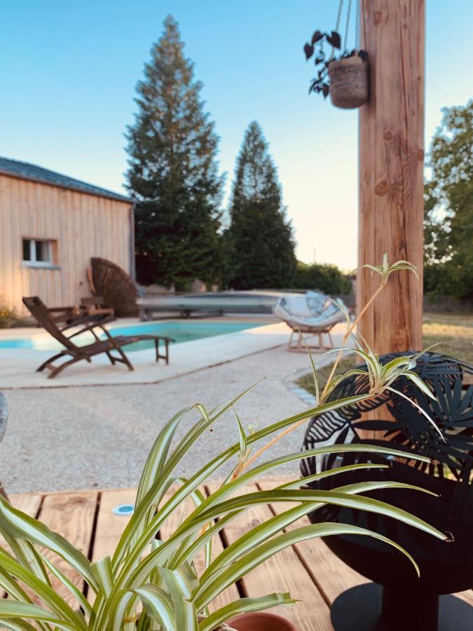 Pool House-L'Hirondelle De Sermizelles- Grand Jardin, Calme Et Nature Aux Portes Du Morvan 外观 照片