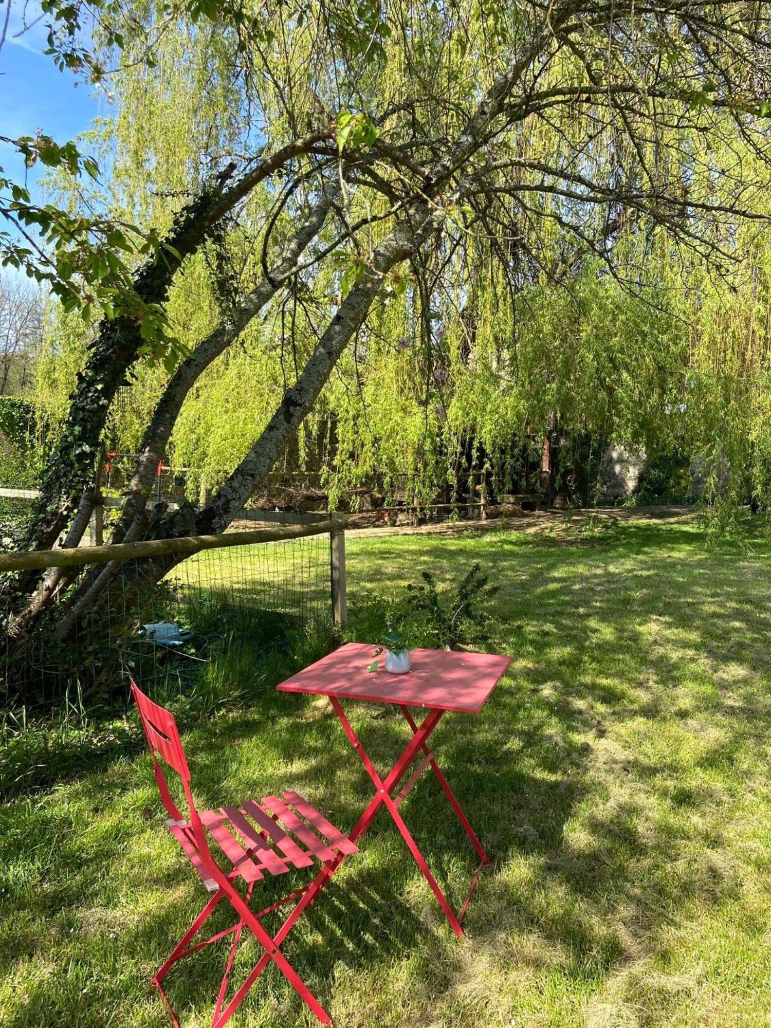 Pool House-L'Hirondelle De Sermizelles- Grand Jardin, Calme Et Nature Aux Portes Du Morvan别墅 外观 照片